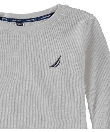 Nautica Boys 2-Piece Waffle Thermal Underwear Set - Grey, Size 8-10 - Buy Online on GoSupps.com