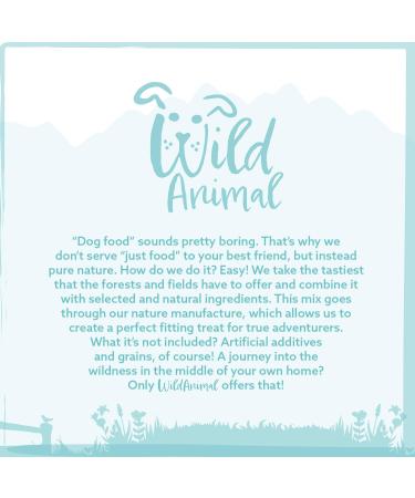 Wild Animal Premium Dog Food Haddock with Sweet Potato & Parsley Grain Free Pack of 1 (1 x 2 kg) - Buy Online on GoSupps.com