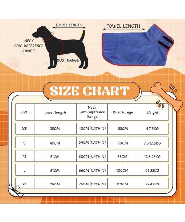 Jostift Dogenbadema | Microfiber Dog Bathing Coat Quick Drying Absorbent Towel with Adjustable Straps for All Dog Sizes - Blue (Large) - Buy Online on GoSupps.com