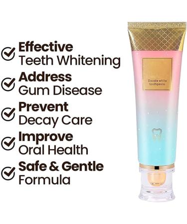 Xoermioy Niacinamide Whitening Toothpaste Body Accel Niacinamide Whitening Toothpaste Body Accel Toothpaste Dazzling White Toothpaste Niacinamide Toothpaste Teeth Whitening Toothpaste (2PCS) - Buy Online on GoSupps.com