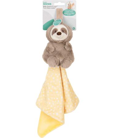 GUND Baby Lil Luvs Tuck-Away Lovey Reese Sloth Plush Toy | Ultra Soft Animal Blanket for Babies & Newborns - International Shipping - Buy Online on GoSupps.com