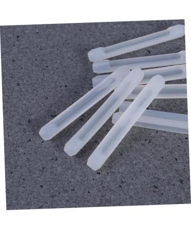 Uonlytech Anti-Slip Handle for Glasses - Silicone Accessories | 5 Pairs of White Medium Anti-Slip Glasses Brackets - Buy Online on GoSupps.com