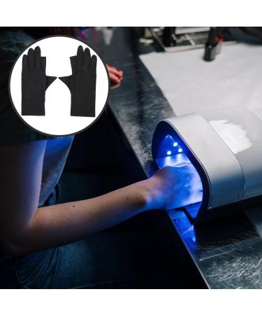 POPETPOP 4 Pairs Nail UV Gloves UV Protection Gloves Salon Nail Art Hand Skin Protective Gloves - Buy Online on GoSupps.com