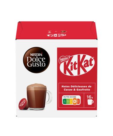 Nescaf Dolce Gusto Kit Kat - Chocolat - 48 Capsules (Pack de 3 bo tes x 16) NDG KITKAT 16 unit (Lot de 3)