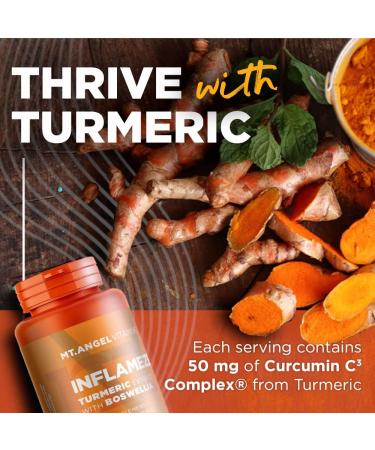 Inflameze Muscle Recovery Supplement with Turmeric and Boswellia Extract - Mt. Angel Vitamins - Buy Online on GoSupps.com