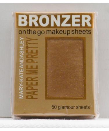 Mary-Kate & Ashley Paper Me Pretty Bronzer Makeup Sheets - Sunkissed #814