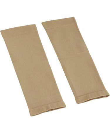 Calf Compression Cuff for Men & Women | Varicose Vein Support Socks in Skin Color | Optimal Two-Stage Elastic Compression - Buy Online on GoSupps.com