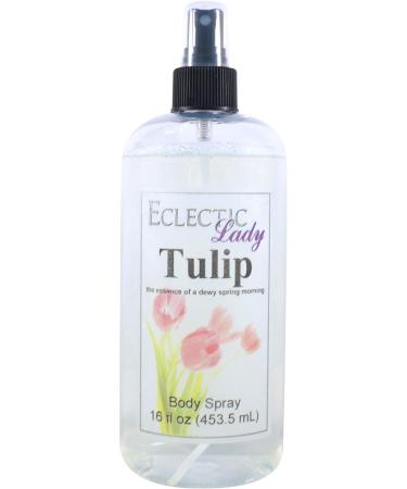 Tulip Body Spray (Double Strength) 16 ounces Body Mist for Women with Clean Light & Gentle Fragrance Long Lasting Perfume with Comforting Scent for Men & Women Cologne with Soft Subtle Aroma For 16 Fluid Ounces (Double Strength)