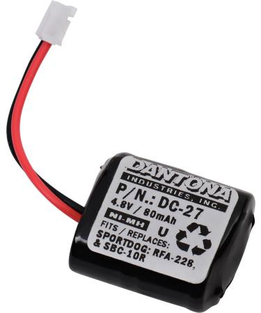 Buy Synergy Digital Replacement Batteries - Compatible with Kinetic MH70AAAQ4GC & SportDOG RFA-228 | 2 x DC-27 Ni-MH 4.8V 110 mAh Combo Pack - Buy Online on GoSupps.com