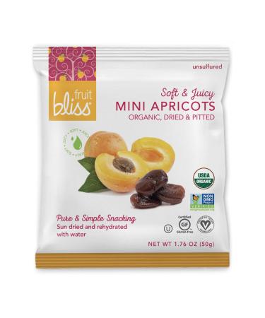 Unsulfured Turkish Apricots - Organic Apricots Dried Fruit Snacks - Healthy Snacks for On the Go & Post Workout Snacks - Non-GMO, Gluten-Free, Dried Apricot Fruit Snacks (12 Mini Pack – 1.76 oz. each 1.76 Ounce (Pack of
