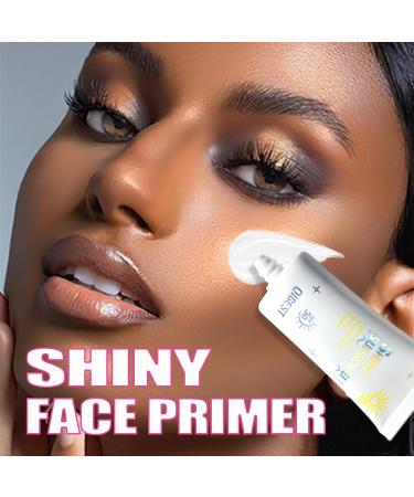 Shimmer Face Primer with SPF 30 | Hydrating Sunscreen & Highlighting Glitter | Oil-Control & Non-Greasy Protection - Buy Online on GoSupps.com