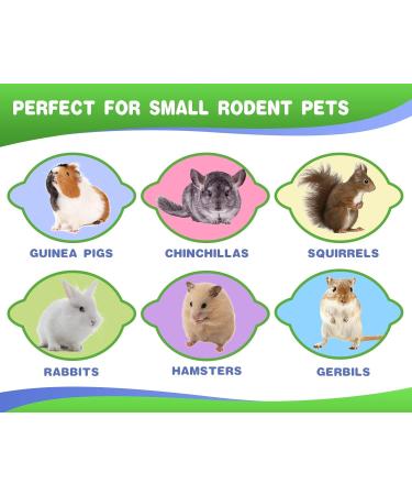ABIZOO 18-Piece Rabbit Chew Toy Set | Natural Apple Sticks & Dental Care for Rabbits Hamsters & Guinea Pigs - Buy Online on GoSupps.com
