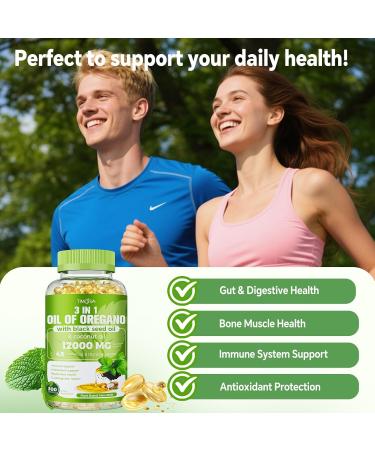 TIMORA Women's Wellness & Immune Support Duo Pack: 40:1 Myo & D-Chiro Inositol with KSM-66 Ashwagandha & CoQ10 (90 Capsules) + Triple Action Oregano Oil with Black Seed & Coconut Oil (300 Softgels) | - Buy Online on GoSupps.com