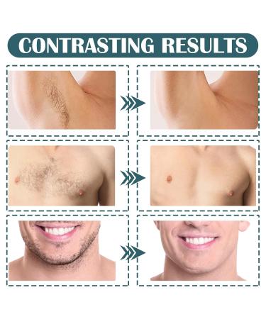 Quick & Painless Intimate Hair Removal Cream for Men - Flawless Depilatory for Unwanted Body Hair - Buy Online on GoSupps.com