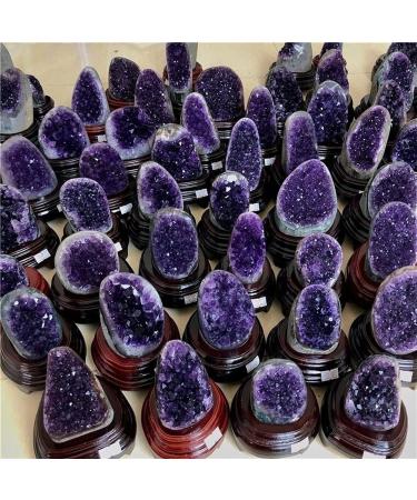 About 300g-900g Natural Amethyst Quartz Specimen Gift (Size : 800g) ERTEYIN (Size : 300g)