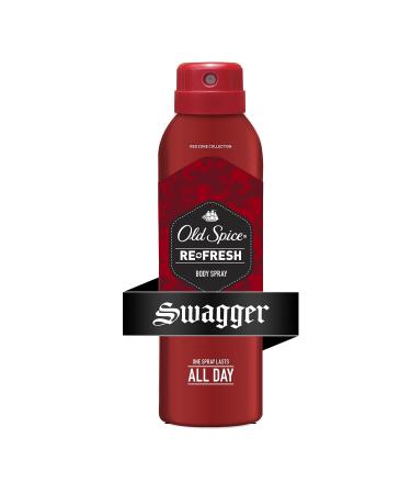 Old Spice Red Zone Swagger Men's Body Spray 3.75 oz - Long-lasting scent for confident men - Buy Online on GoSupps.com