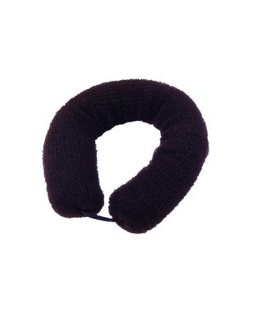 Padded Hair Roll | Cushion Styler - Brown Mesh - For Vintage Style Wedding Hair-Up - Styling Tool