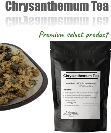 Dried Chrysanthemum Flowers ( ) Loose Chrysanthemum Tea Traditional Herbal Tea Natural Chrysanthemum Flowers for Brewing 120g - Buy Online on GoSupps.com