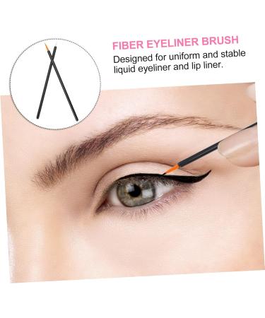 Mikinona Lash Brush 100pcs Disposable Eyelash Brush Makeup Brush Lash Applicator Eyeliner Fiber Brush Eyes Girl Tool - Buy Online on GoSupps.com
