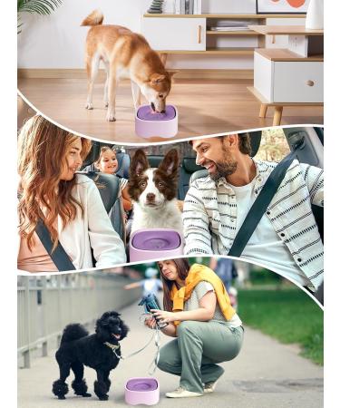 Qianyou 1200ml Anti-Slobber Dog Bowl - Water Bowl for Dogs & Cats - Travel-Friendly No Drooling Design Perfect for Pets - Buy Online on GoSupps.com