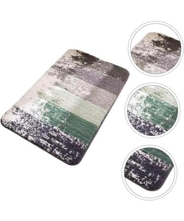 Parliky Non-Slip Mat Front Door Rug Outdoor Rug Pad Door Carpet Absorbent Bathroom Rugs Entrance Door Nordic 80x50cm Grey - Buy Online on GoSupps.com