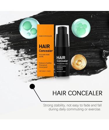  Raevior Lefron Magic Hair Concealer 2.0 4 Pack Waterproof & Sweat Resistant Hair Concealer for Gray Coverage Instant Recovery Cream for Thinner Hair - Buy Online on GoSupps.com
