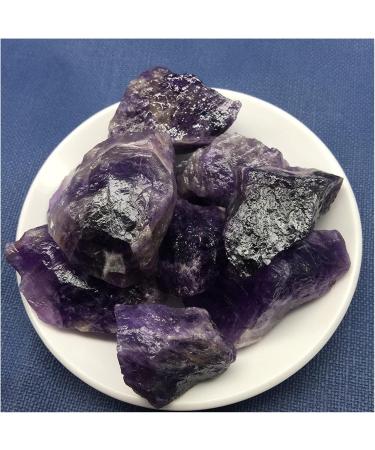 Natural Crystal Rough 100g Natural Crystal Amethyst Tumbled Stone Rock Quartz Rough Minerals Specimen Gemstone Reiki Decor Gift Crystal - Buy Online on GoSupps.com