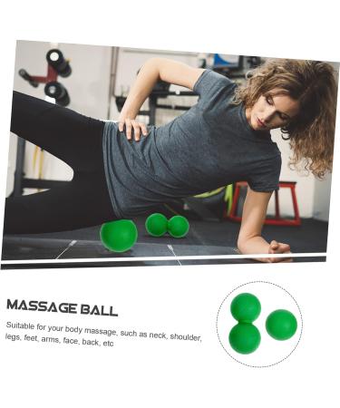 Homsfou Fascia Massage Ball Set - Sparkling Lacrosse Balls for Muscle Tension Relief | Double Sleeping Bag & Fitness Device - Buy Online on GoSupps.com