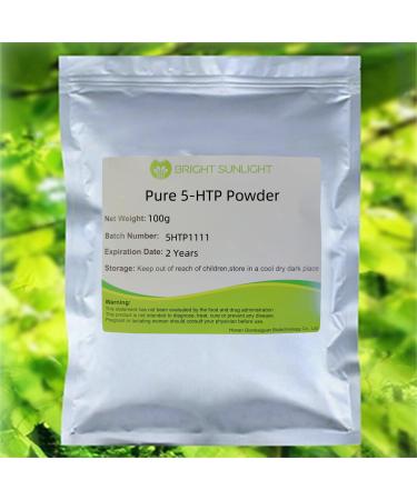 Pure 5-HTP Powder - 5-Hydroxytryptophan 5 HTP Supplement - 5-HTP 100mg (3.5 oz)