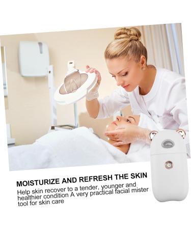 MUSISALY 1pc Beauty Humidifier Facial Mister Electric Aroma Portable Handheld Humidifier Abs White - Buy Online on GoSupps.com