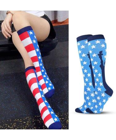 Ericetion 20-30 mmHg Knee High Compression Socks for Men & Women - Sports & Professional Use (Size 36-40) - International Shipping Available - Buy Online on GoSupps.com