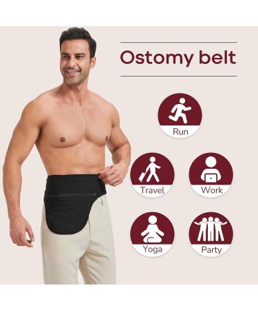 Ostomy Belt & Bag Cover | Stealth Colostomy Support for Men & Women | XL | Ideal for Swimming & Outdoor Activities - Buy Online on GoSupps.com