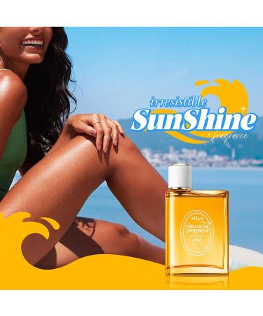 Irresistible Sunshine (plus) Brazilian perfume contains the delicious fragrance of vanilla pistachio and caramel sunflower Perfume spray for women's hair and body (2 bottles of 6.8 fl oz.) - Buy Online on GoSupps.com