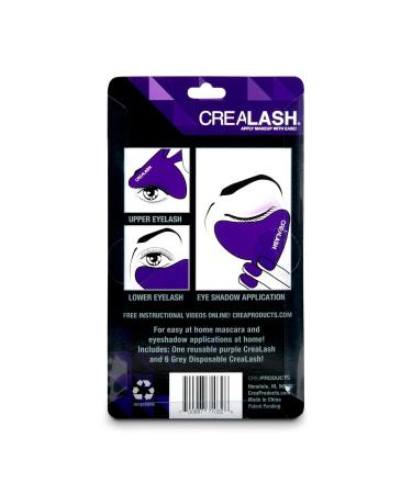 Original CreaLash Eye Shadow & Mascara Applicator - Ultimate Eyelash Tool for Makeup Application | Reusable & Disposable Options | Protects Skin from Smears - Buy Online on GoSupps.com