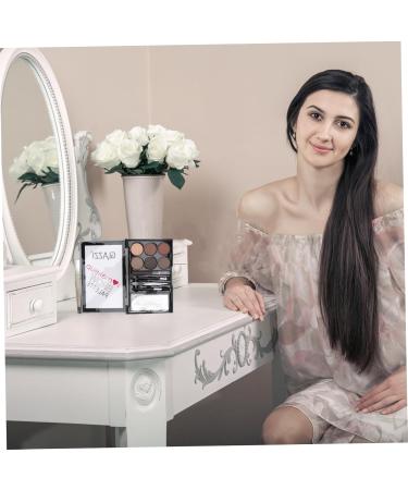 Healvian 4 Sets Eyebrow Powder Set Eyeshadow Beauty Cosmetics Pallet Waterproof Eyebrow Powder Flash Suit Abs - Buy Online on GoSupps.com