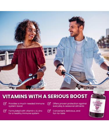 HAVASU Elderberry Gummies with Zinc, Vitamin C & Apple Cider Vinegar - Immune Defense & Antioxidant Support Bundle - Buy Online on GoSupps.com