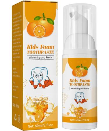 Buy 60ml Kids Foam Toothpaste - Low Fluoride Strawberry Flavor | Gentle Dental Care for Children 3+ | International Shipping - Buy Online on GoSupps.com