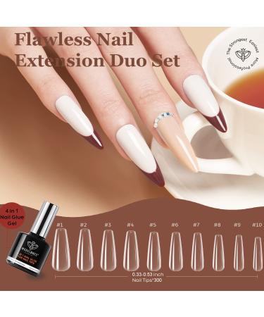 Modelones 48 Color Gel Nail Polish Kit with UV Light Dryer - Nude Skin Tones + Glossy & Matte Top Coat, Base Coat, Bond Primer, Nail Glue, and Manicure Tools - Salon Quality at Home - Buy Online on GoSupps.com