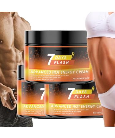 Anshka 7 Days Flash Cream - Advanced Hot Sweat Cream Moisturize Tighten & Tone Your Skin Make Skin Smooth and Delicate (3)