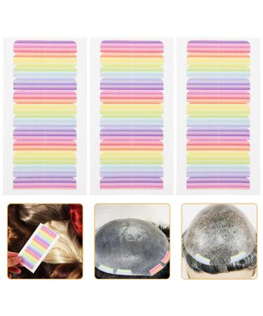 minkissy 8 Sheets Wigs Double Sided Tape Double Sided Adhesive Tape Toupee Hair Ribbon Hair Bands Hair Tape Wig Tape Wig Adhesive Lace Front Tape Wig Stuff Lace Tape Accessories Pu Glue