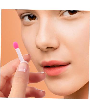 Mipcase 64 Pcs Lip Mask Brush & Eyeshadow Cleaning Tool - Silicone Scrubbers & Disposable Scraper for Makeup | Laniege Lipstick Brush - International Shipping Available - Buy Online on GoSupps.com