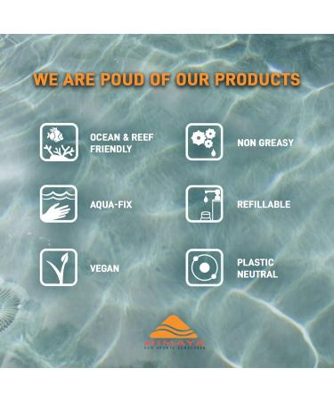 HIMAYA Bio Sunling Cream LSF 30 - Natural & Eco-Friendly Sun Protection | 30ml | Refillable Mineral UV Protection | Water-Resistant & Reef-Safe for Sports & Leisure - Buy Online on GoSupps.com