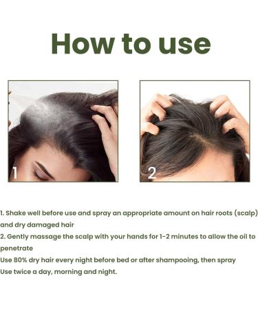 Blusoms Hair Growth Serum Spray with Ashwagandha 4500 - 100ML | FolliGrow Magnesium Formula for Dry, Frizzy Hair - Buy Online on GoSupps.com