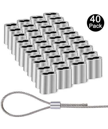 Picture Hanging Wire 1.5mm Up to 150lbs 100Feet(30.5M) Stainless Steel Wire Spool with 40Pcs Aluminum Crimping Loop Sleeve Heavy Hanging Kit for Photo Frame Picture Artwork Mirror String Light Hanging - Buy Online on GoSupps.com