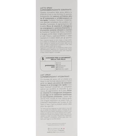 Collistar Super Tanning UVA/UVB SPF10 Moisturising Milk Spray 200 ml - Buy Online on GoSupps.com