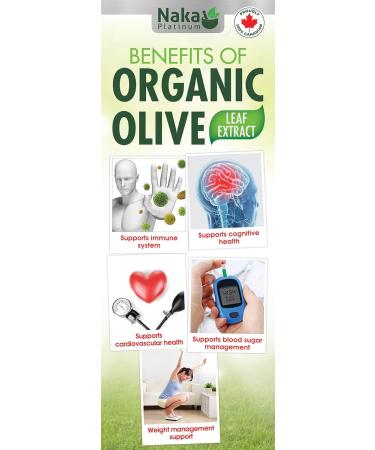 Naka Platinum Organic Olive Leaf Extract 20% Oleuropein - 90 Veggie Caps (60+30 FREE) - Buy Online on GoSupps.com