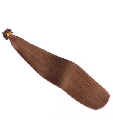 Premium Keratin Bonding Hair Extensions - #5 Dark Blonde 70cm 50 Strands 100% Remy Real Hair - U-Tip by Novon - Buy Online on GoSupps.com