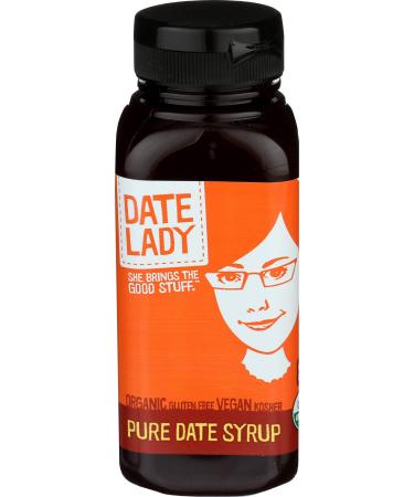Date Lady Organic Date Syrup 12 Ounce Squeeze Bottle | Vegan, Paleo, Gluten-free & Kosher 12 Ounce Squeeze Bottle (Pack of 1)
