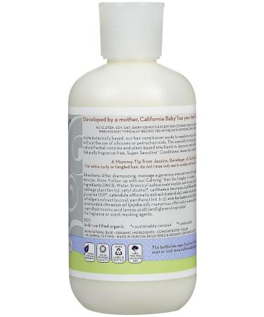 California Baby Super Sensitive Hair Conditioner | Fragrance-Free, Plant-Based (USDA Certified) | Allergy-Friendly | Leave-In Conditioner for Dry Skin | 251 mL - Buy Online on GoSupps.com