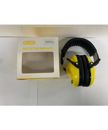 Dr.meter Children Noise Protection Headphones SNR 27dB - Ear Protection Earmuffs for School, Drum Kit, Autism - Yellow - Buy Online on GoSupps.com